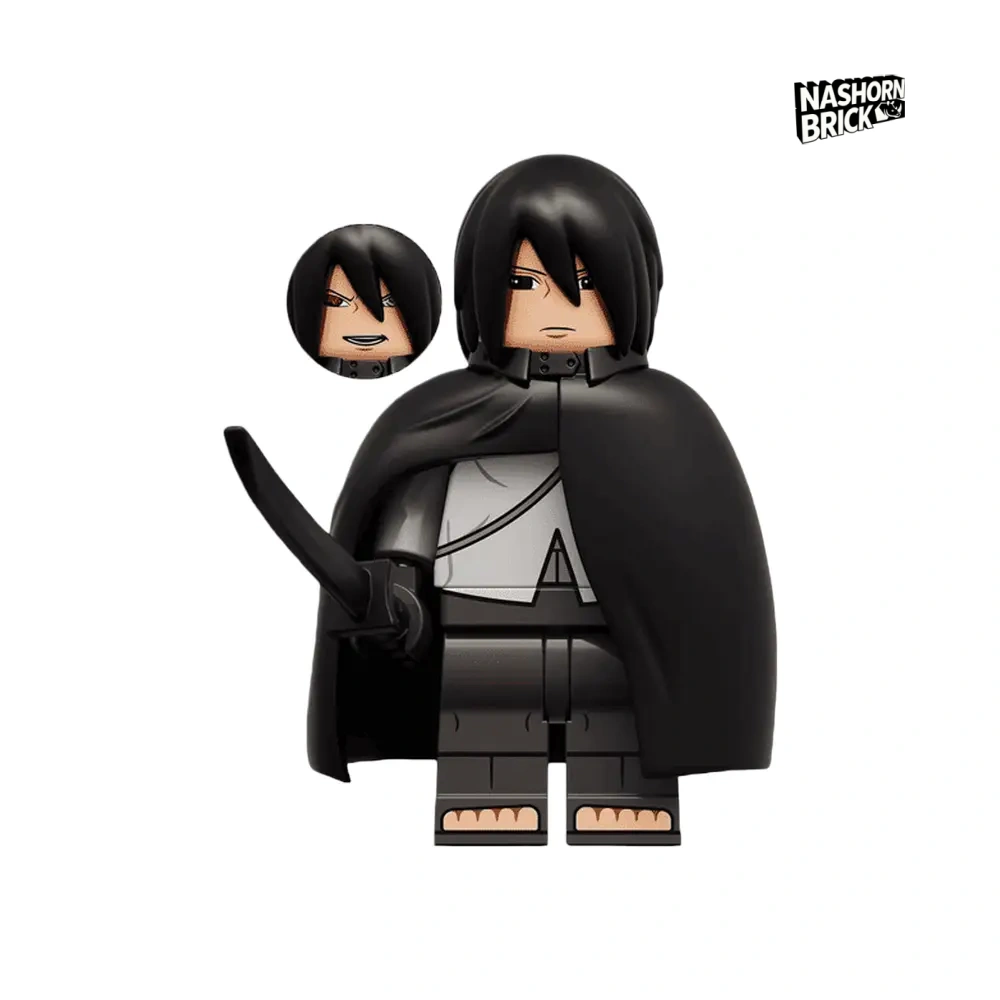 Uchiha Sasuke Custom-Minifigur - Naruto Minifigur