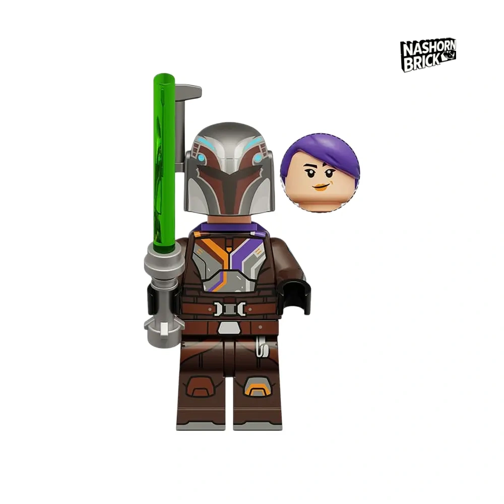 Sabine Wren Ahsoka Star Wars Custom-Minifigur