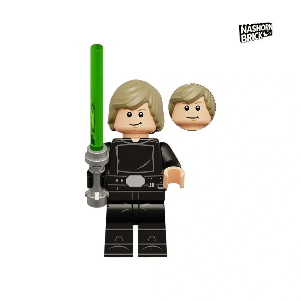 Luke Skywalker Jedi Master Minifigur Star Wars