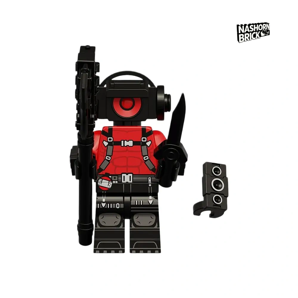 Sledgehammer Speakerman 3.0 Minifigur - Skibidi Battle