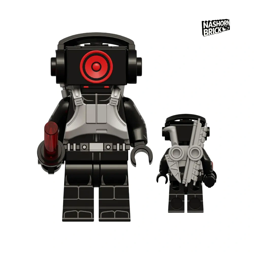 Blade Runner Speakerman Minifigur - Skibidi Battle