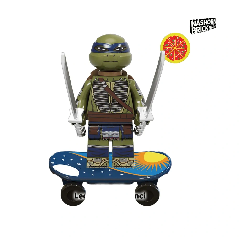 Leonardo Version Minifigur - Teenage Mutant Ninja Turtles