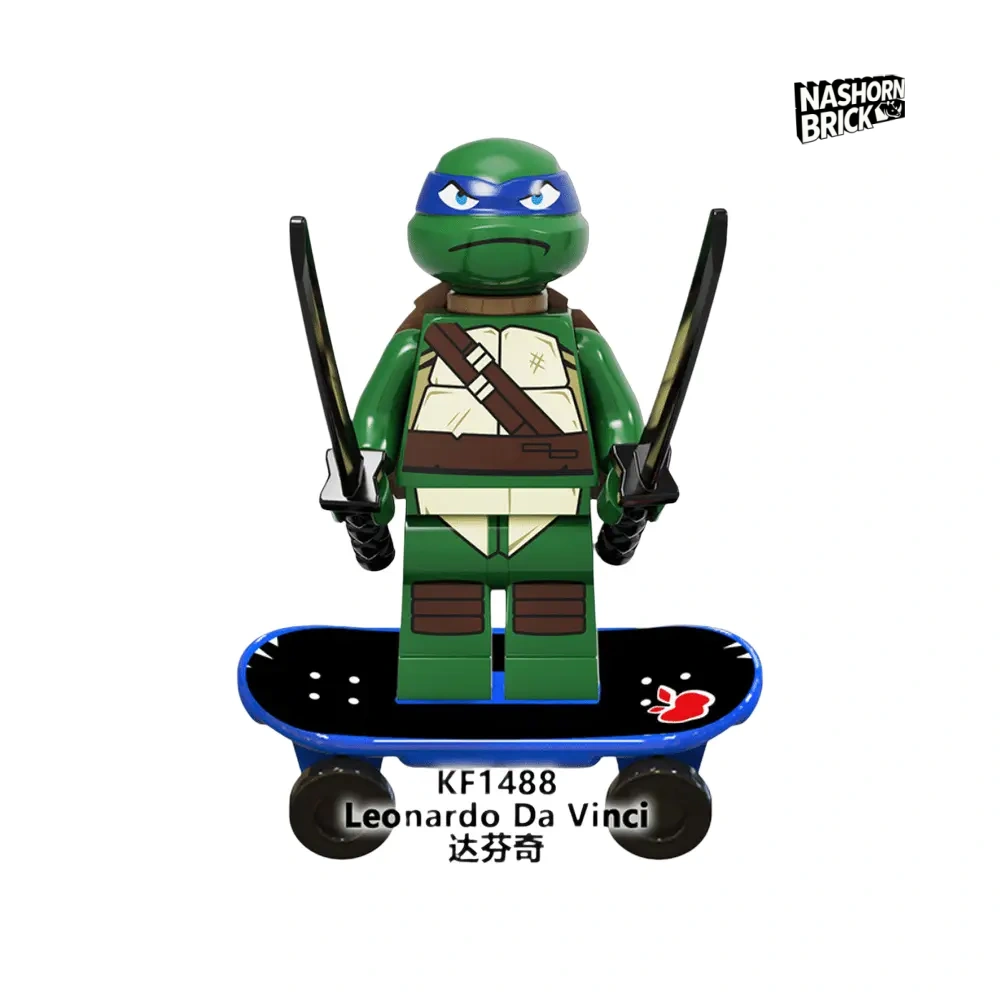 Leonardo Minifigur - Teenage Mutant Ninja Turtles