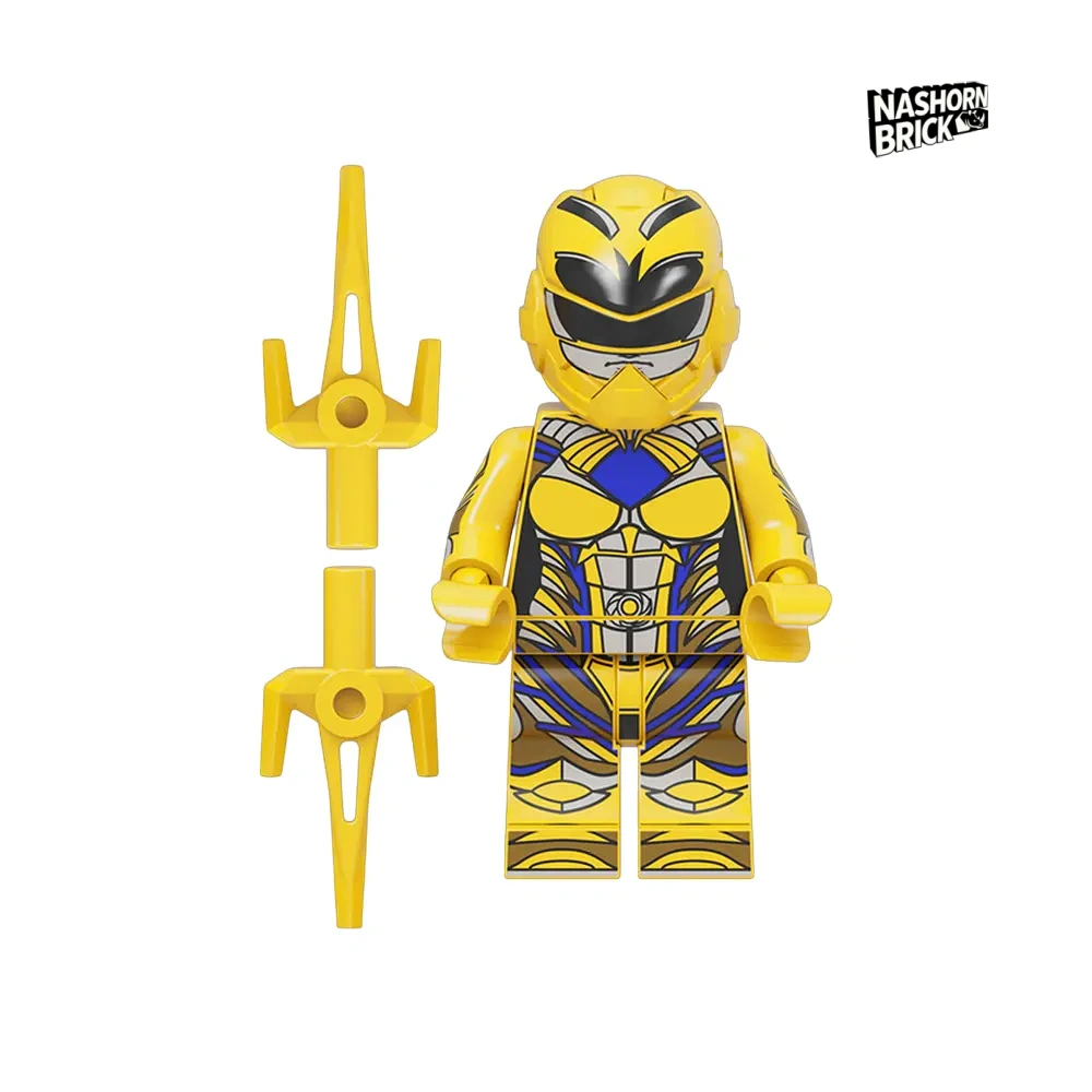 Yellow Ranger Minifigur - Super Sentai