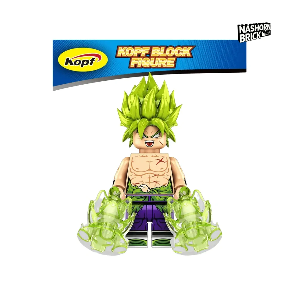 Broly Kompatible Version Minifigur Dragon Ball Z