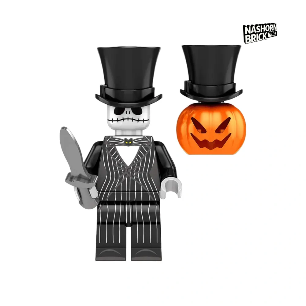 Jack Skellington Custom-Minifigur - The Nightmare Before Christmas