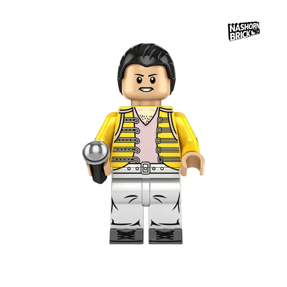Singer Freddie Mercury Minifigur