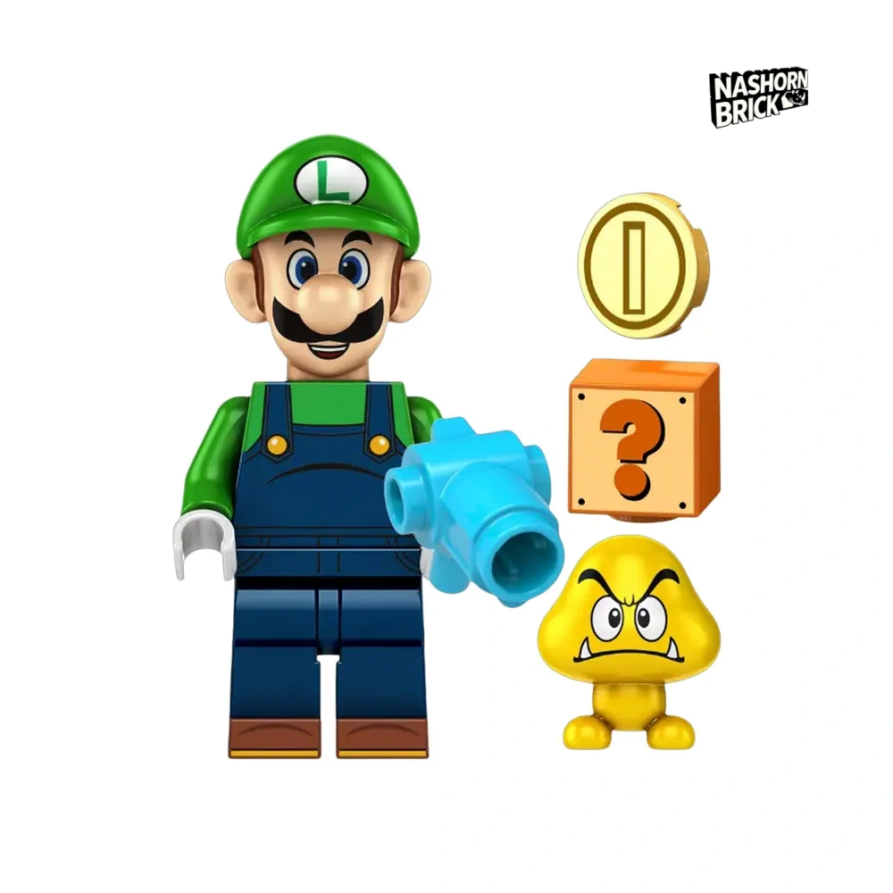 Luigi Limitierte Minifigur - Super Mario