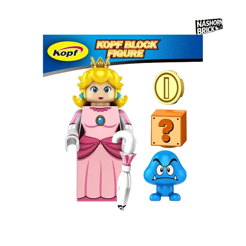 Princess Peach Minifigur - Super Mario