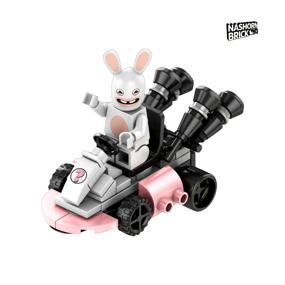 Mario Kart Rabbit Minifigur - Super Mario