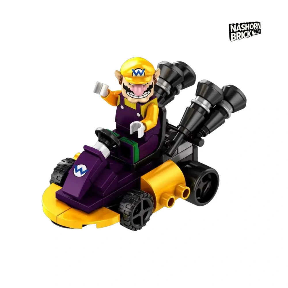 Mario Kart Wario Minifigur - Super Mario