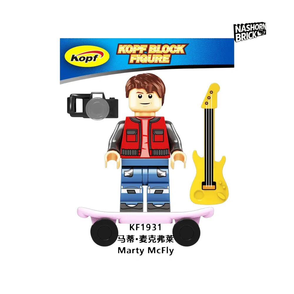Marty McFly Minifigur - Back to the Future