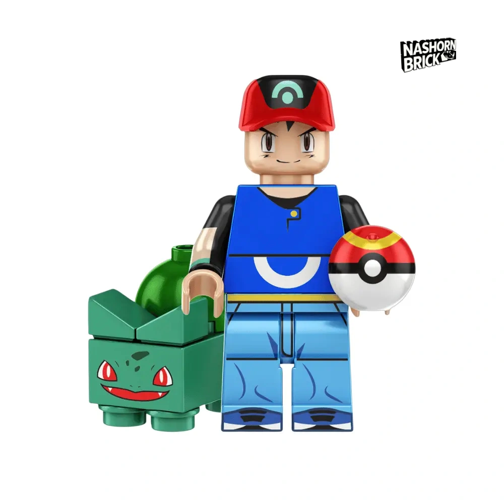 Ash Ketchum Minifigur - Pokemon
