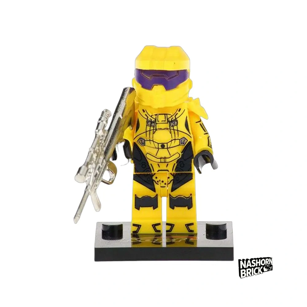 Game Halo Spartan Kompatible Version Minifigur - Halo
