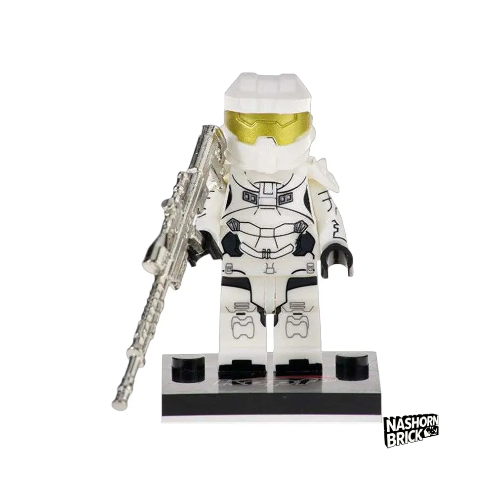 Game Halo Spartan Neue Version Minifigur - Halo