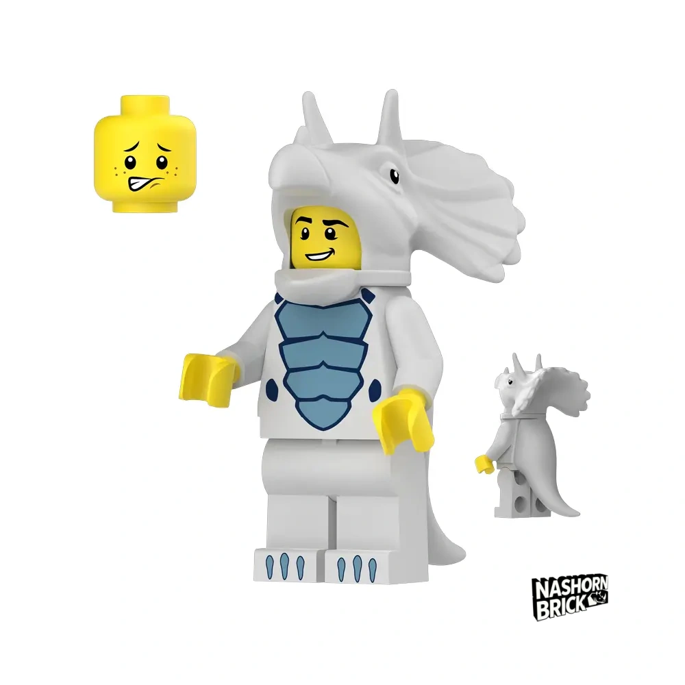 Triceratops Costume Fan Exklusive Minifigur