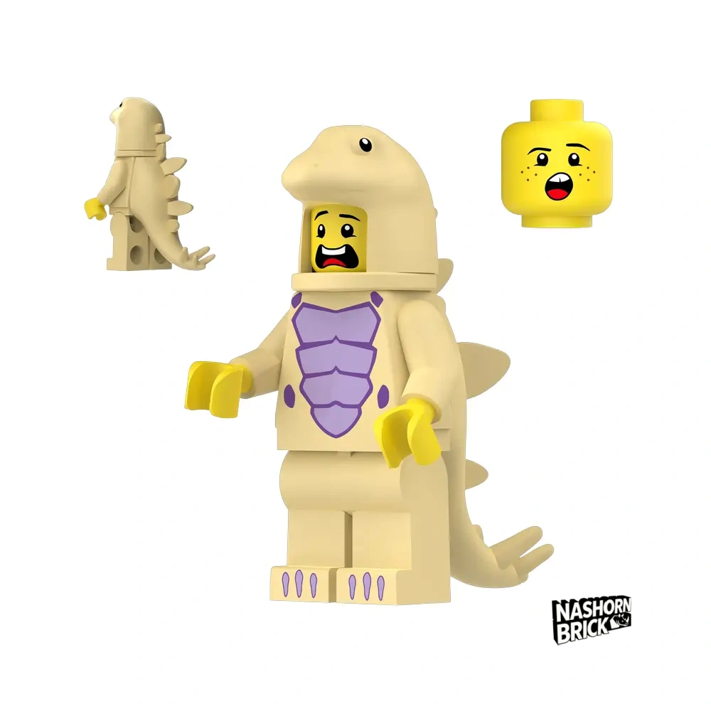 Stegosaurus Costumed Fan Neue Minifigur