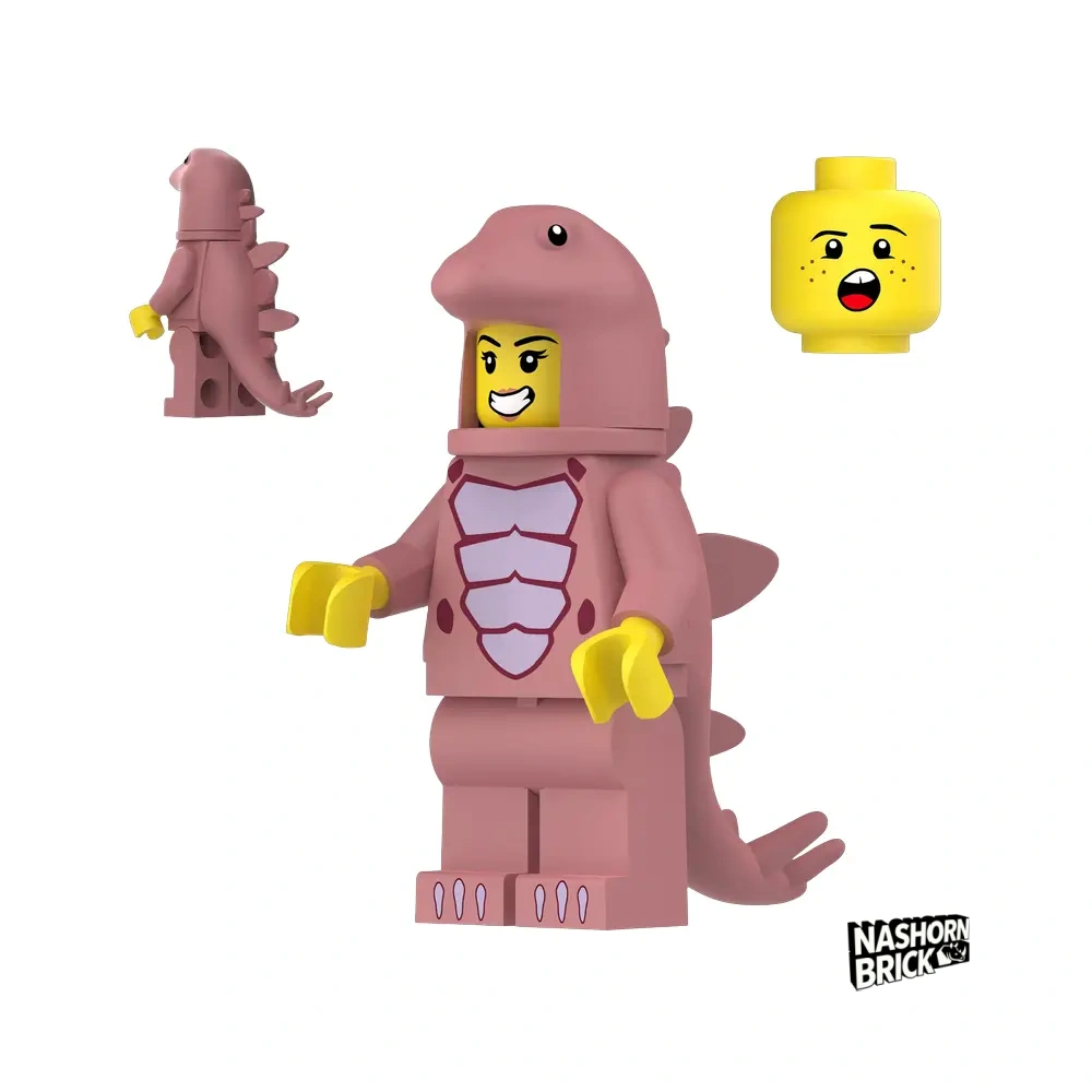 Stegosaurus Costumed Fan Exklusive Minifigur