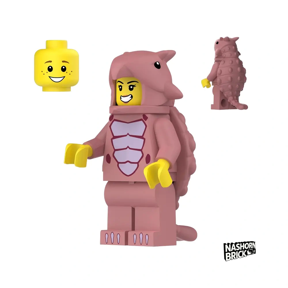 Ankylosaurus Costume Fan Einzelne Minifigur