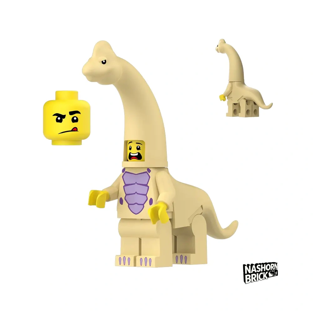 Brachiosaurus Costume Fan Exklusive Minifigur