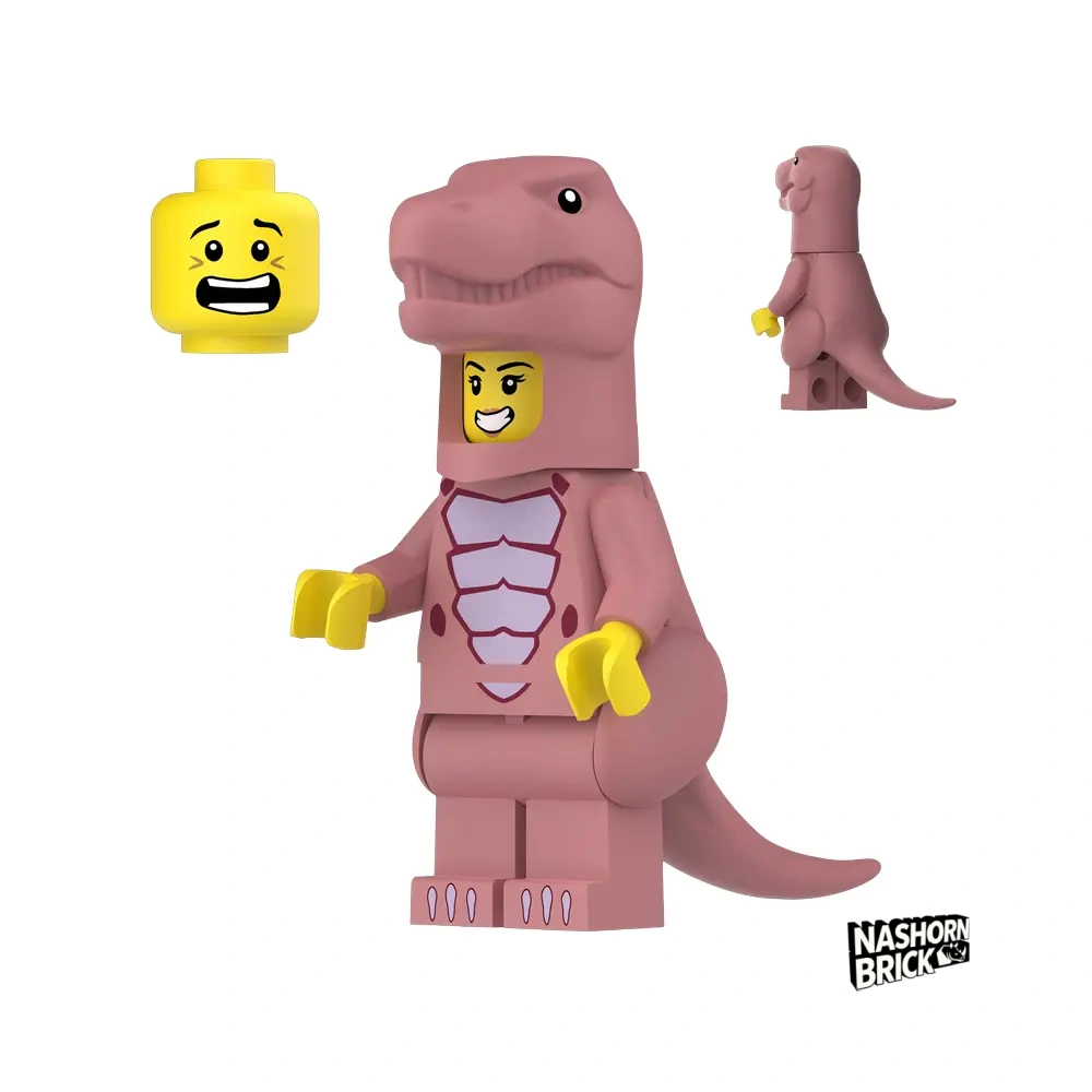 Tyrannosaurus Costume Fan Einzelne Minifigur