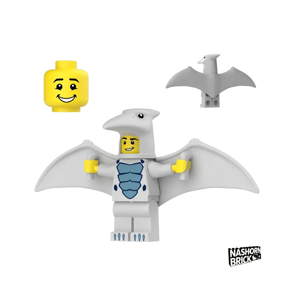 Pterosaur Costume Fan Einzelne Minifigur