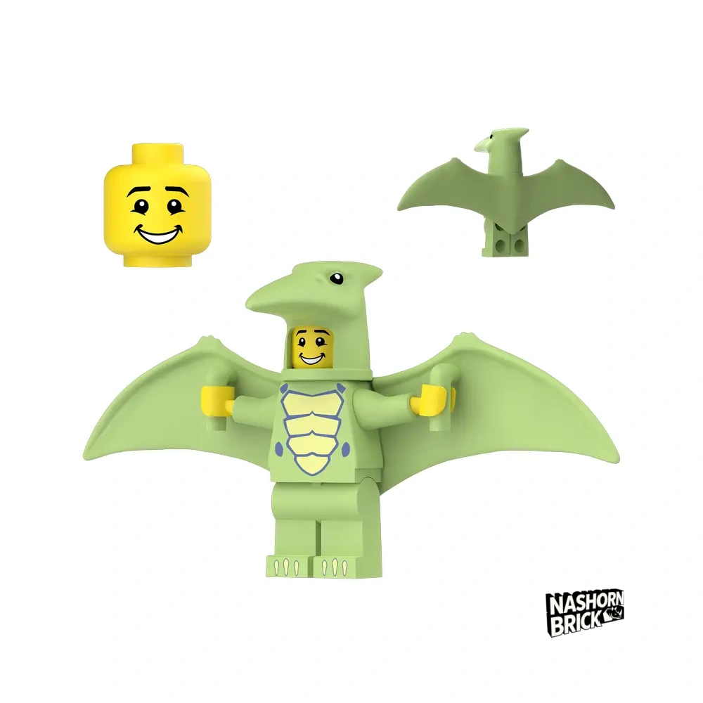 Pterosaur Costume Fan Minifigur