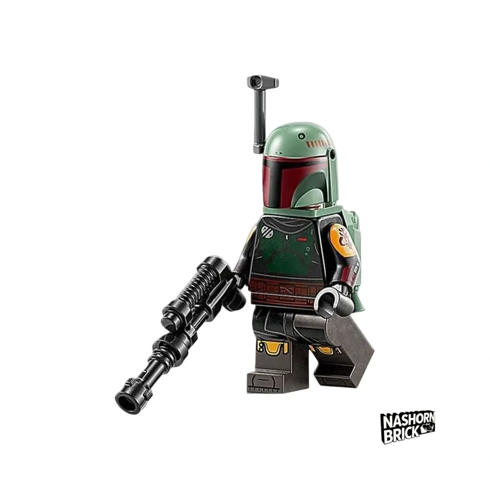 Boba Fett Repainted Beskar Armor Minifigur Star Wars