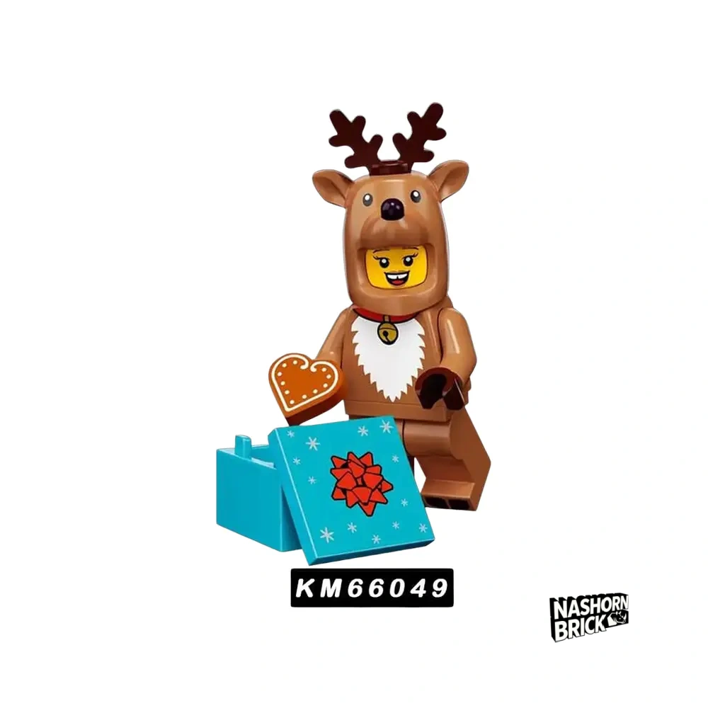 Minifigur Reindeer Costume Minifigur