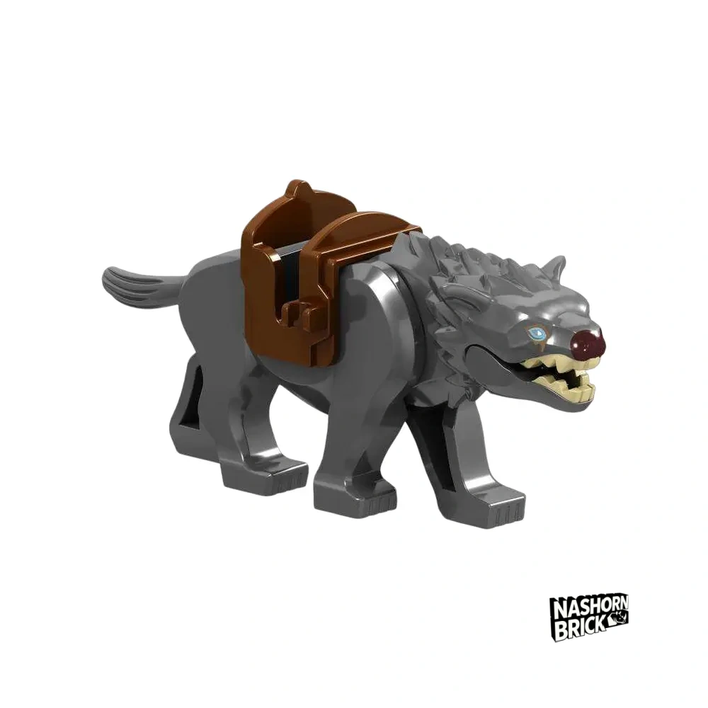 Lord of the Rings Grey Warg Minifigur