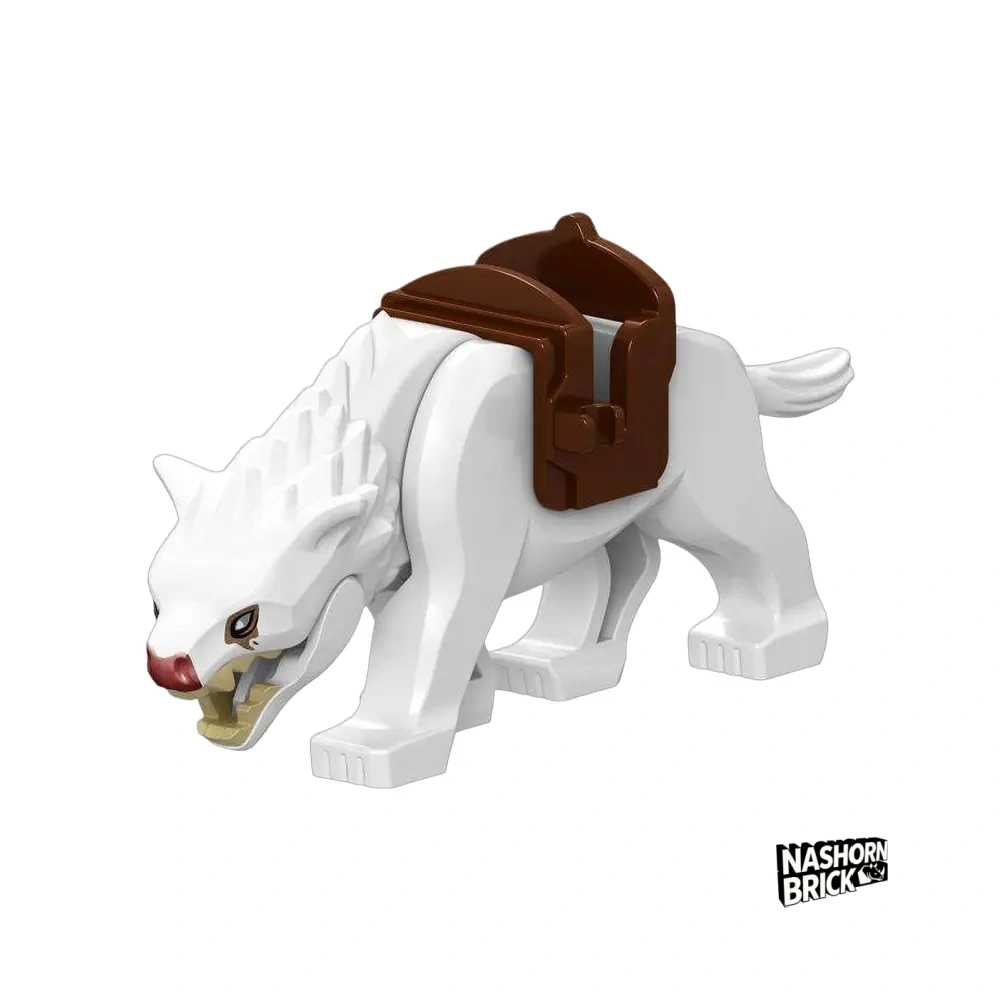 Lord of the Rings White Warg Minifigur