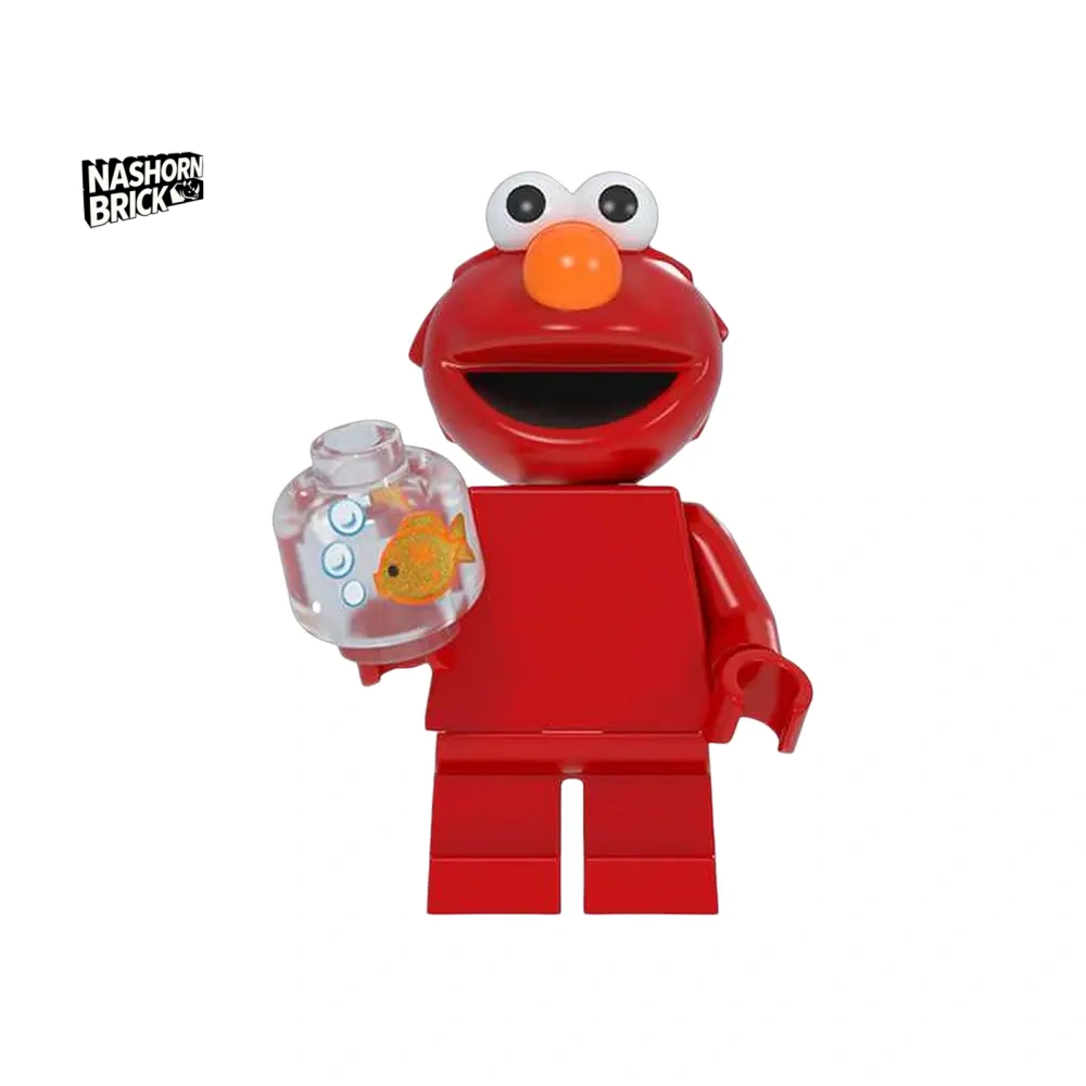 Elmo Minifigur - Sesame Street