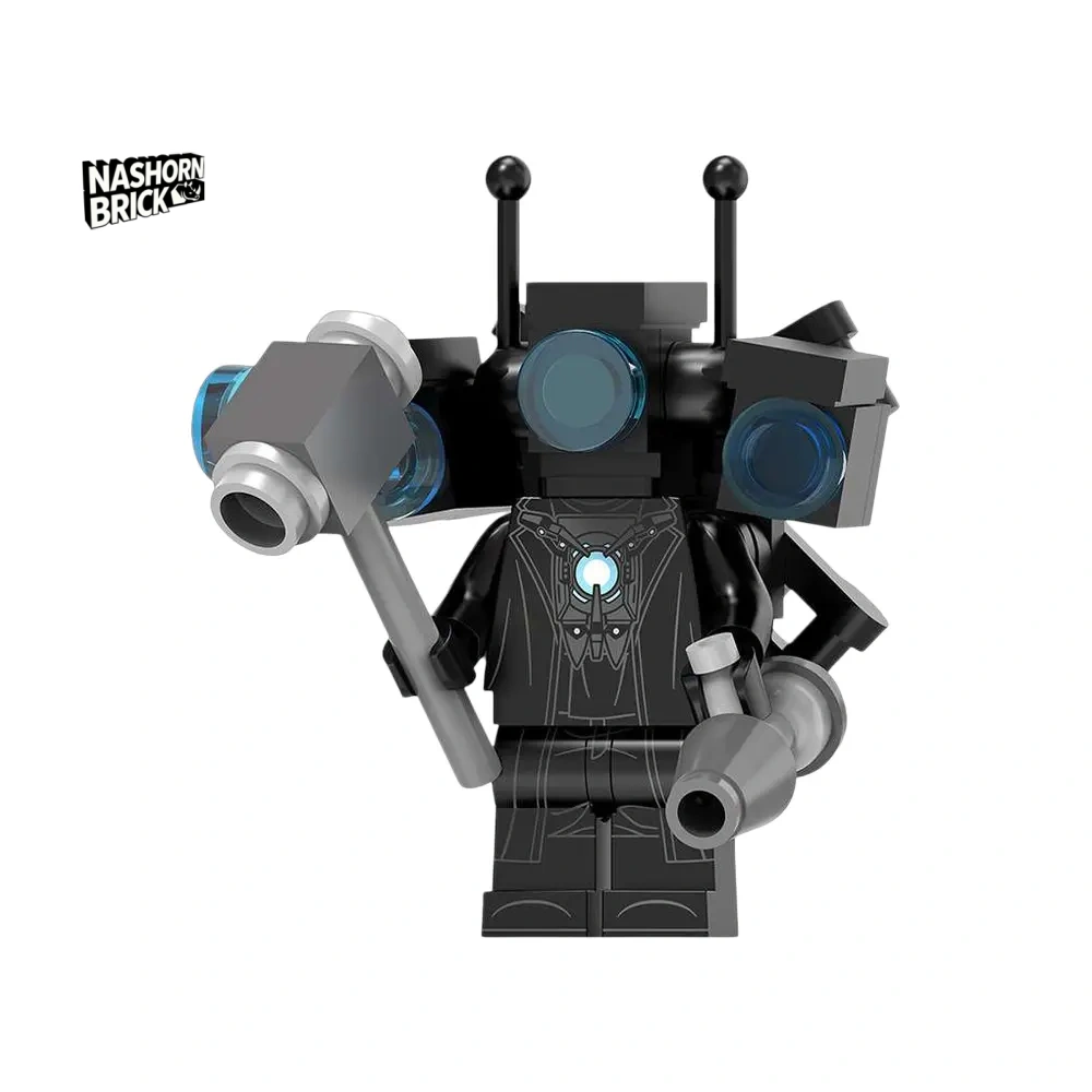Upgraded Titan Cameraman Custom-Minifigur - Skibidi Battle