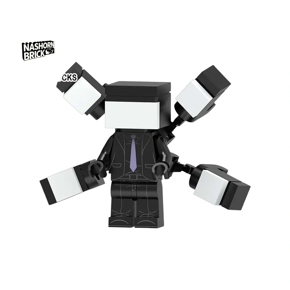 Titan TV Man Minifigur - Skibidi Battle