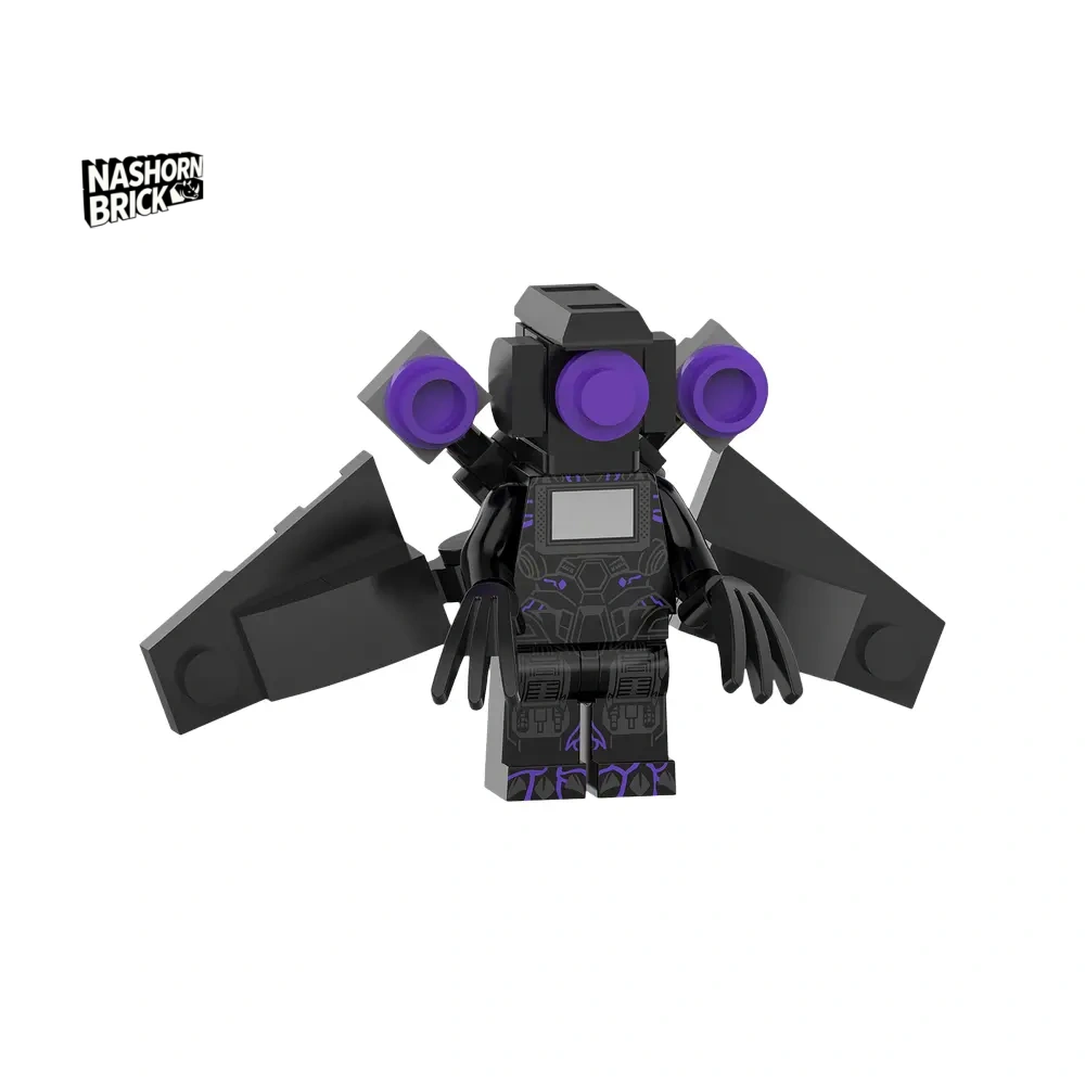 Tri-Titan Minifigur - Skibidi Battle