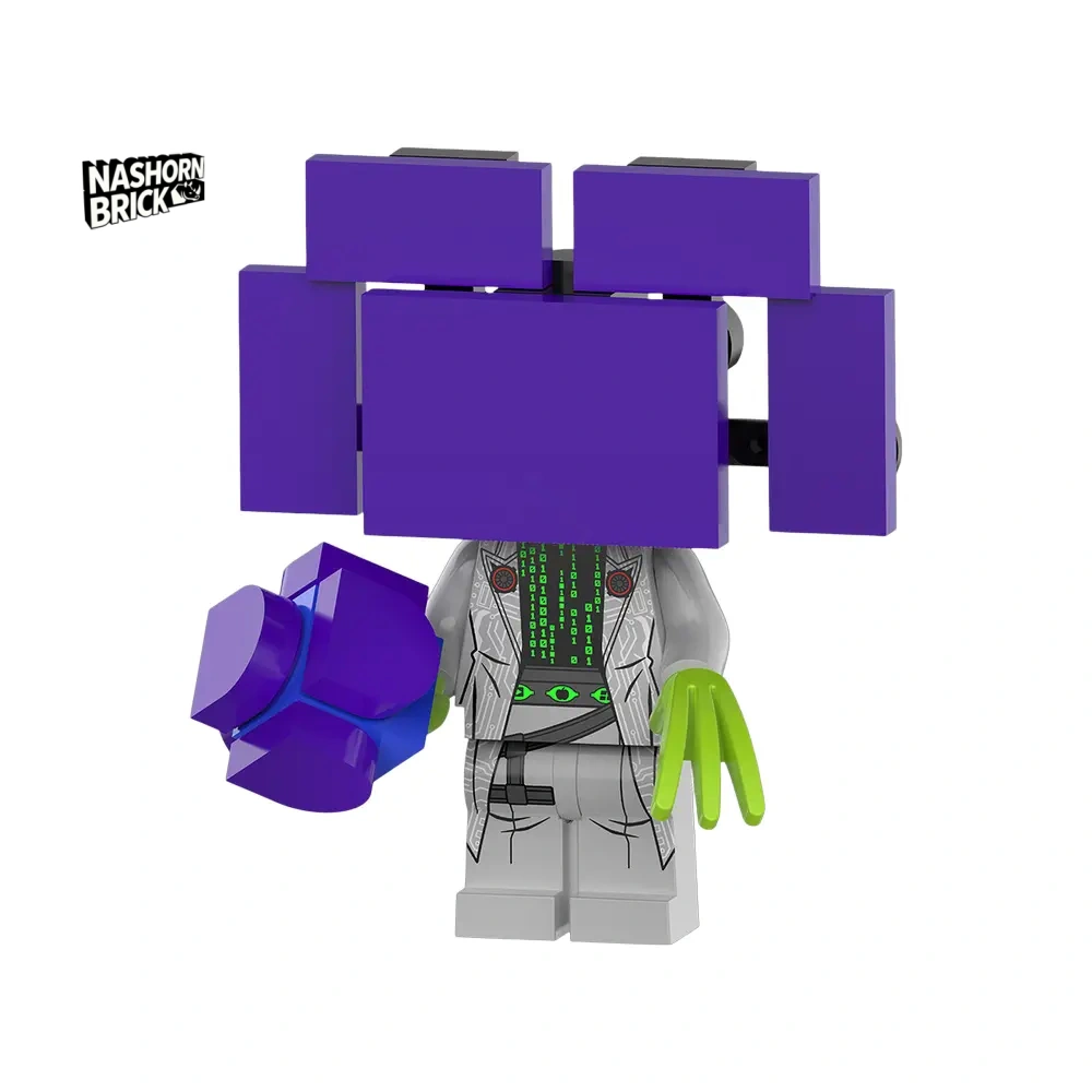 Titan Computerman Minifigur - Skibidi Battle