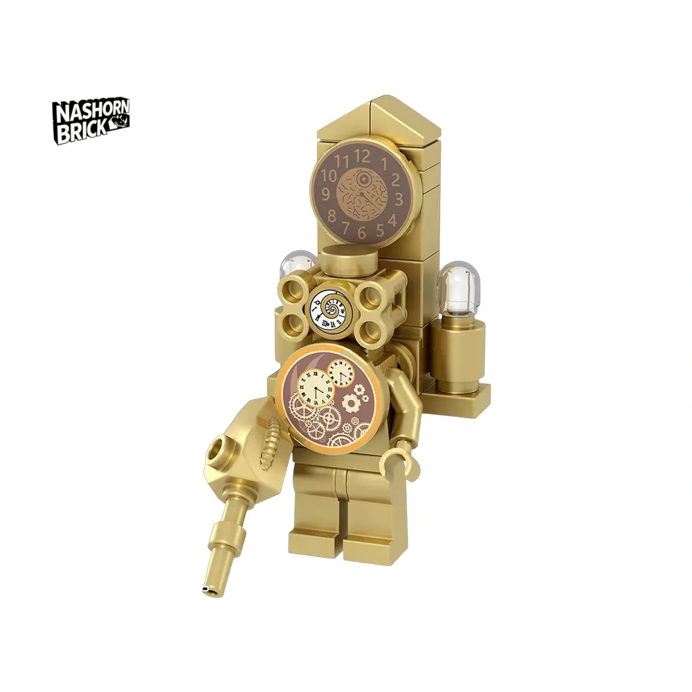 Titan Clockman Minifigur - Skibidi Battle