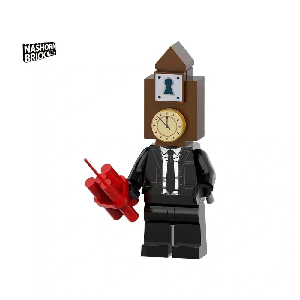 Clockman Limitierte Minifigur - Skibidi Battle