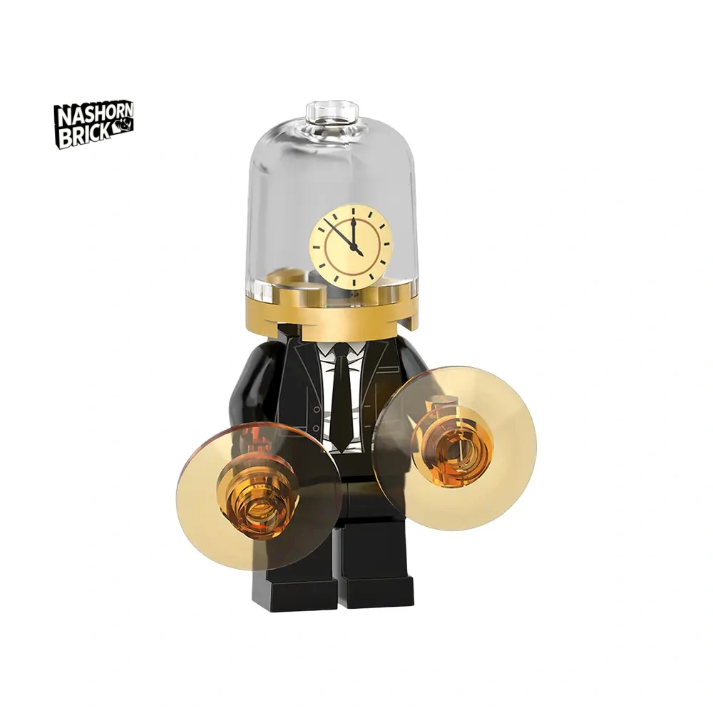 Clockman Minifigur - Skibidi Battle