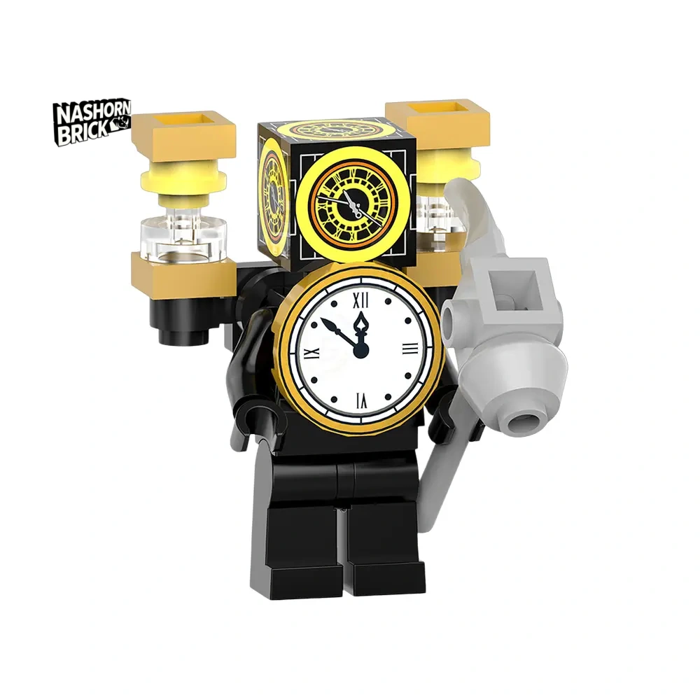 Clockman Einzelne Minifigur - Skibidi Battle