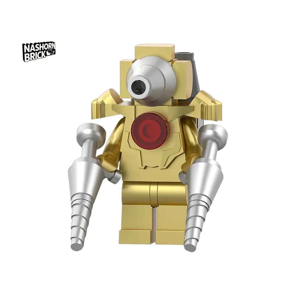 Titan Drillman Minifigur - Skibidi Battle