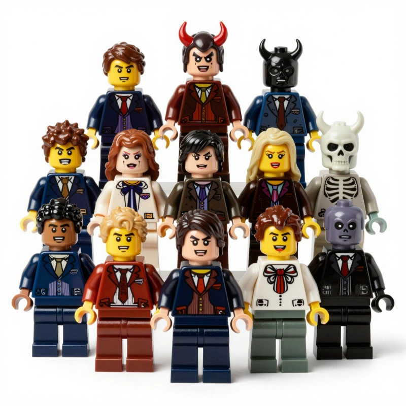 Late Night with the Devil Minifigur