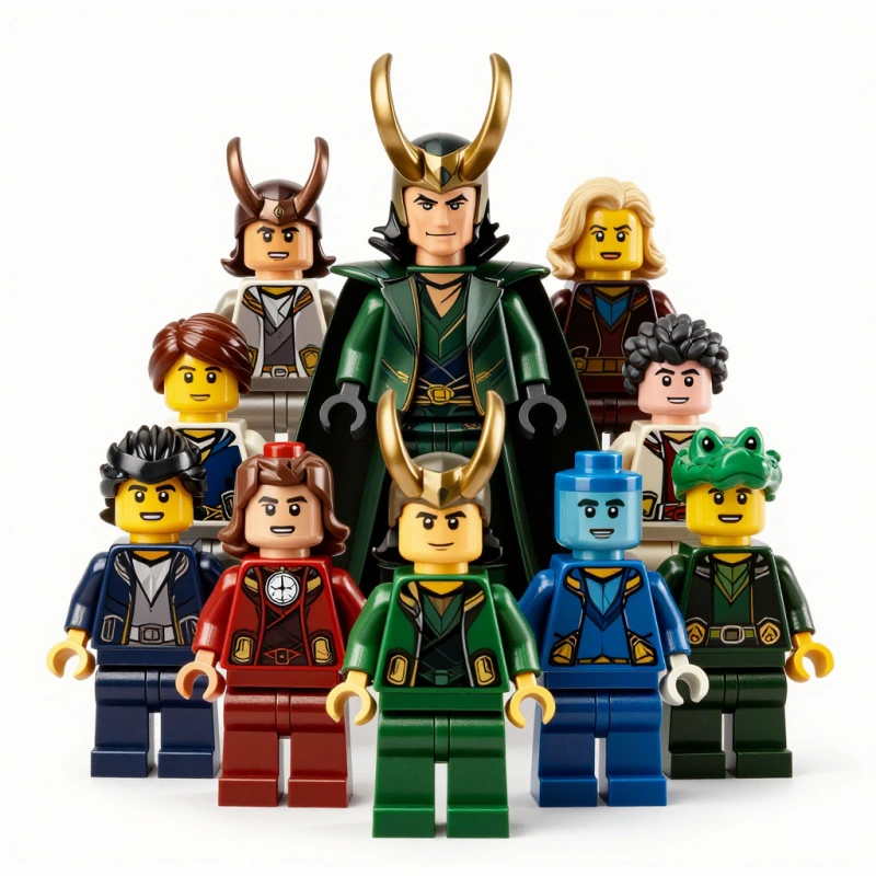 Loki Minifigur