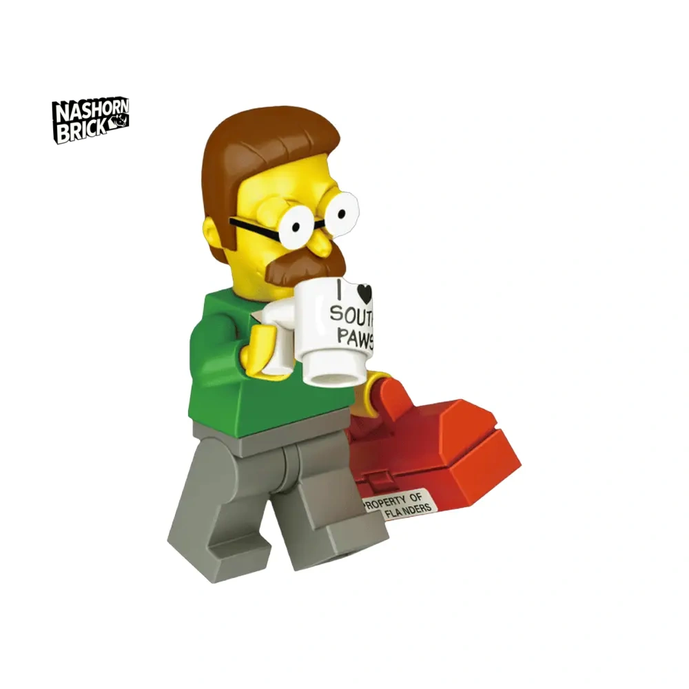 Ned Flanders M005 Minifigur - The Simpsons