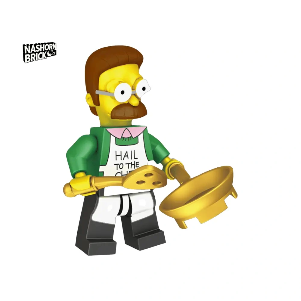 Ned Flanders M013 Minifigur - The Simpsons