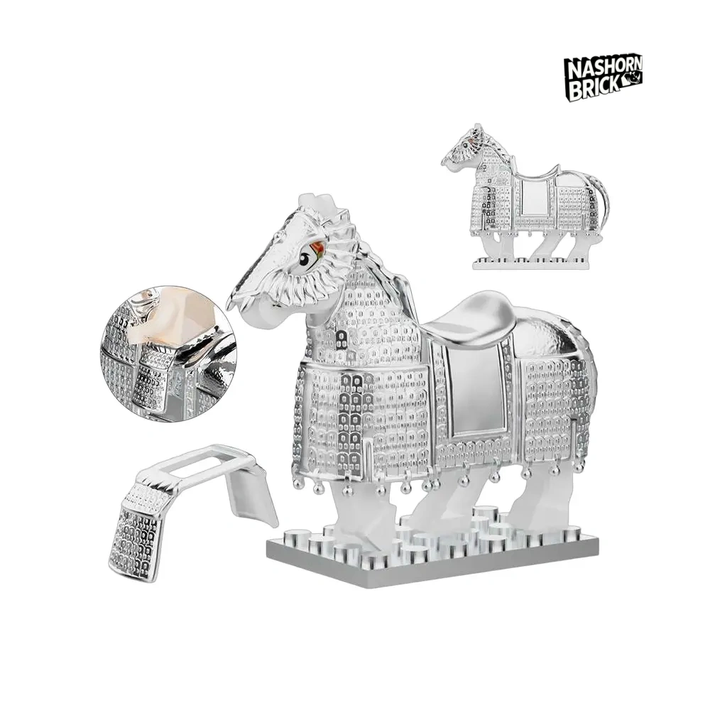 Medieval Tuefutu Aromed War Horse Neue Minifigur Arrival - Mount