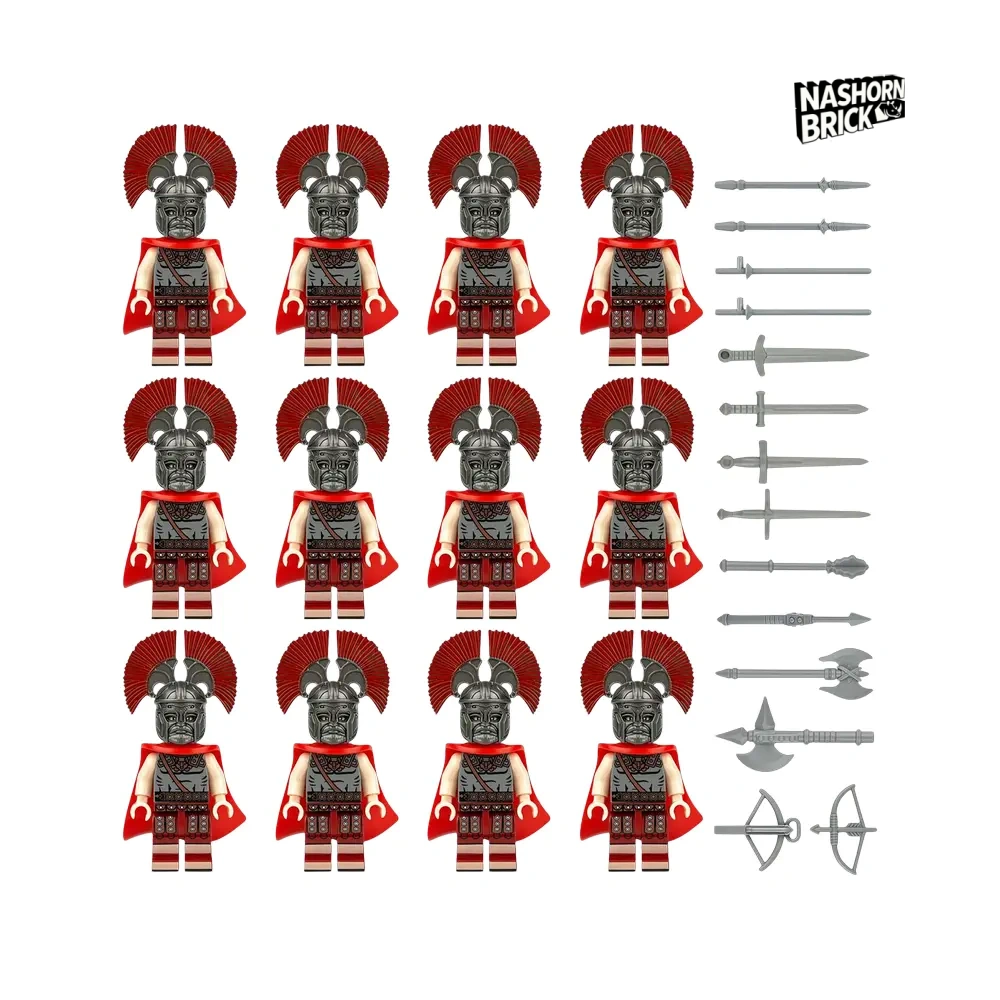 Medieval Roman Empire Soldiers Minifigur - Soldier Set
