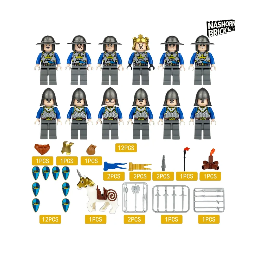 Medieval Soldier Set Minifigur - Soldier Set