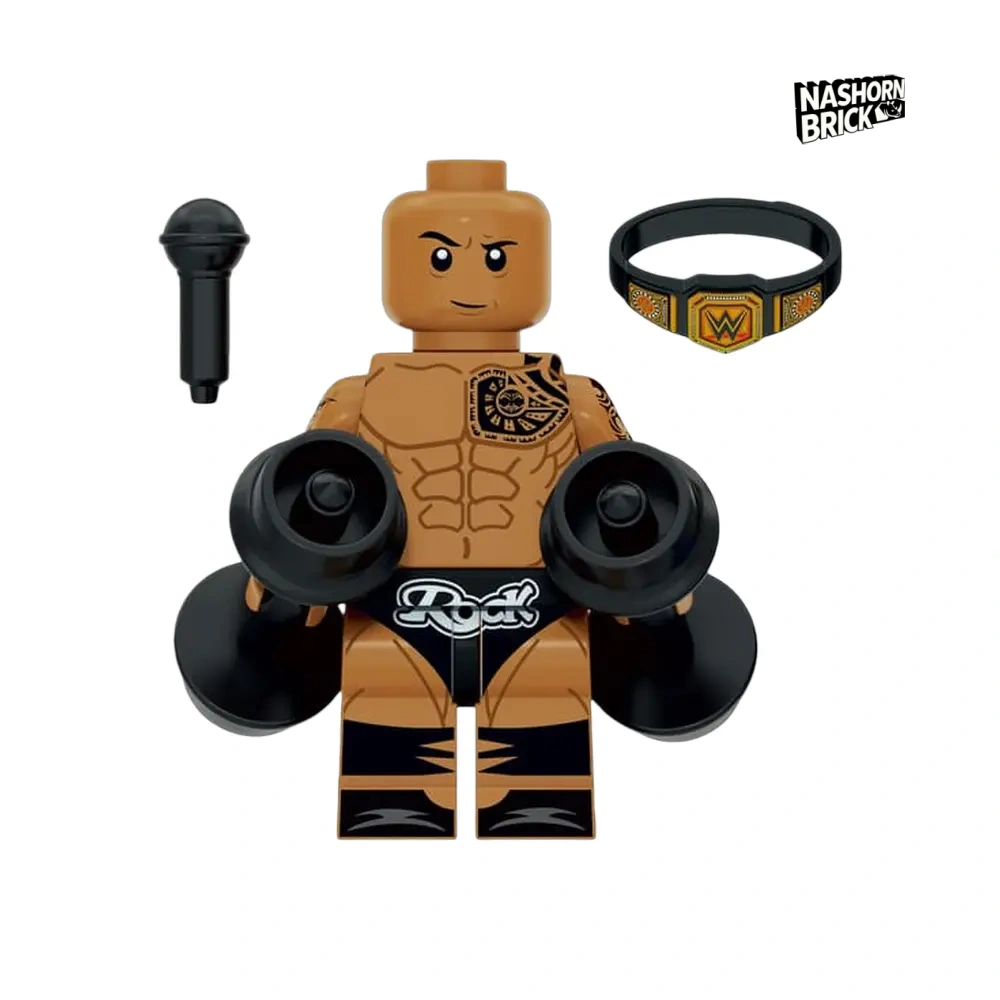 WWE The Rock Minifigur