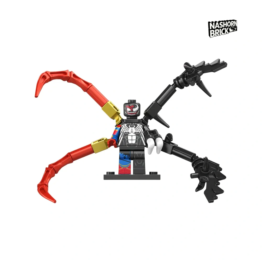 Venom Custom-Minifigur With Stand